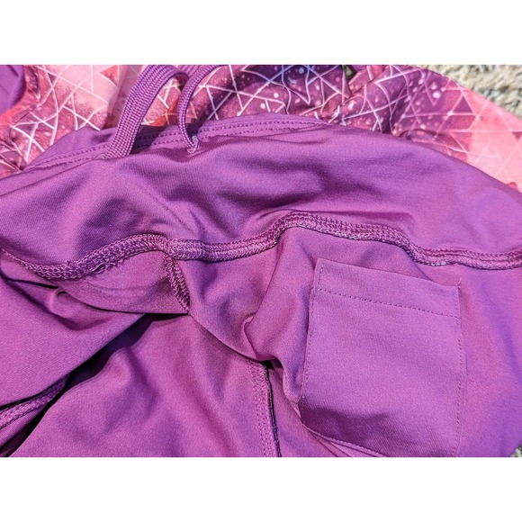 Danskin now purple pink athletic workout running short womens extra small xs 0-2 - Picture 6 of 6